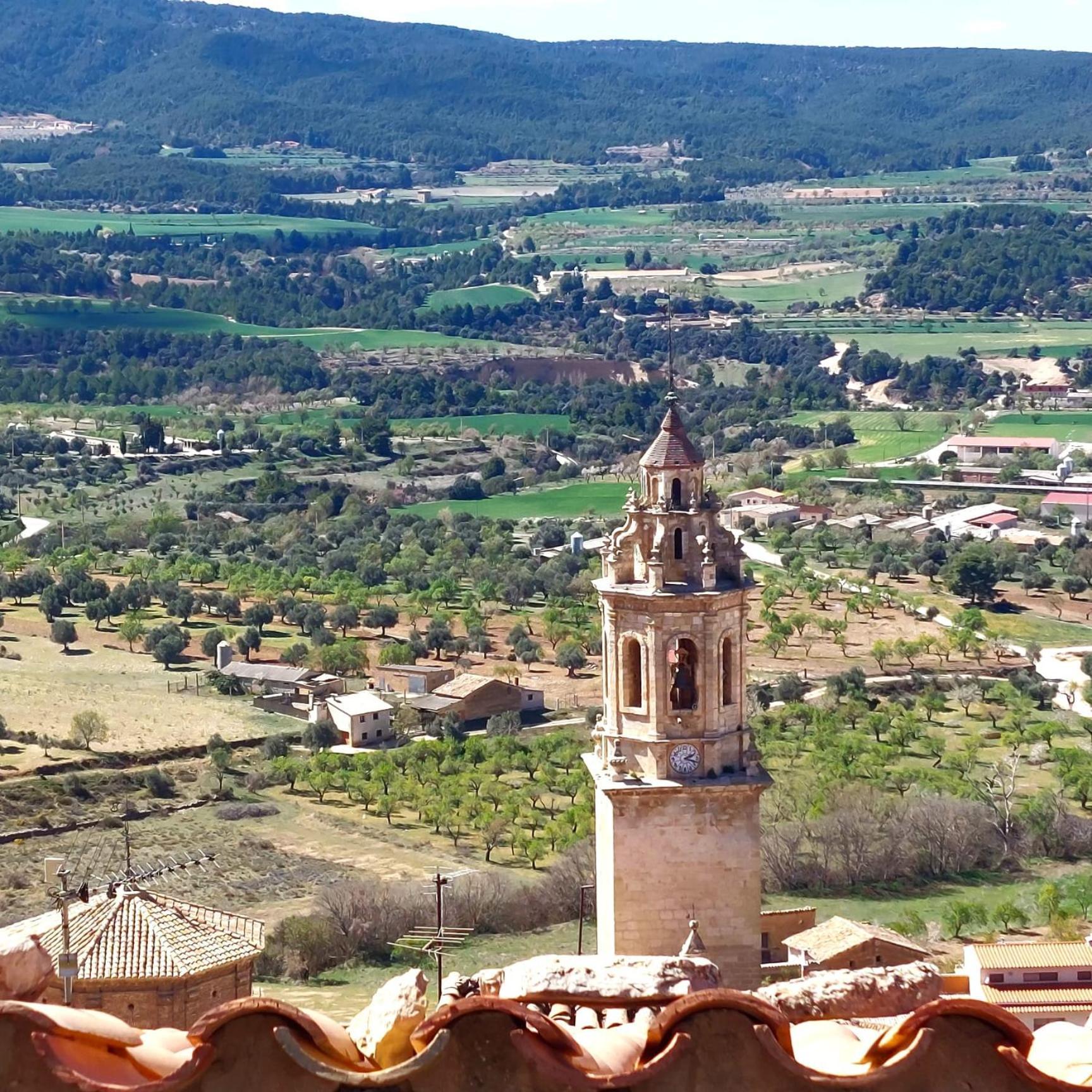 Hostal Tastavins Penarroya De Tastavins Bagian luar foto
